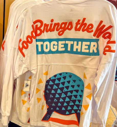 2023 Epcot Food And Wine Festival Spaceship Earth Disney Spirit Jersey