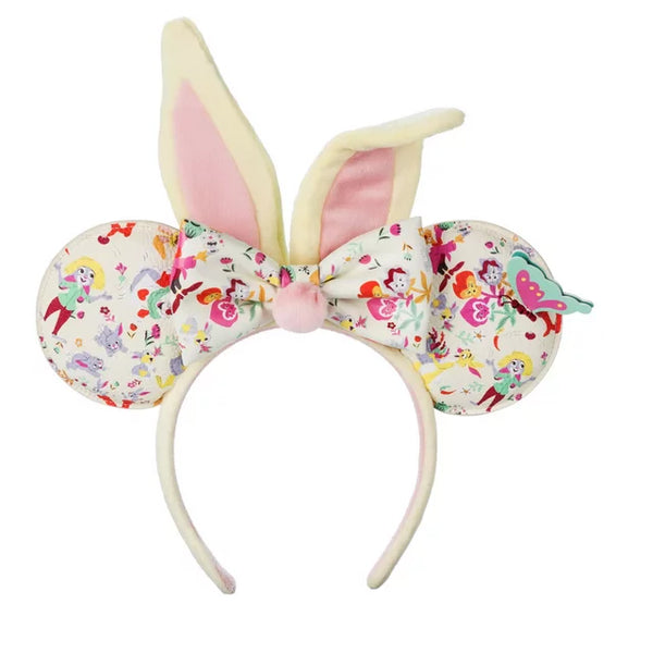 Reigning Rabbits 2023 Minnie Ears Disney Bunny Disneyland Easter Headband