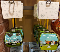 2025 Disney Parks Skyliner Goofy Pete Horace Clarabelle Glass Christmas Ornament
