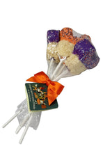 Disney Parks Halloween Mickey 4pc Dipped Crisped Rice Cereal Treat Orange Purple