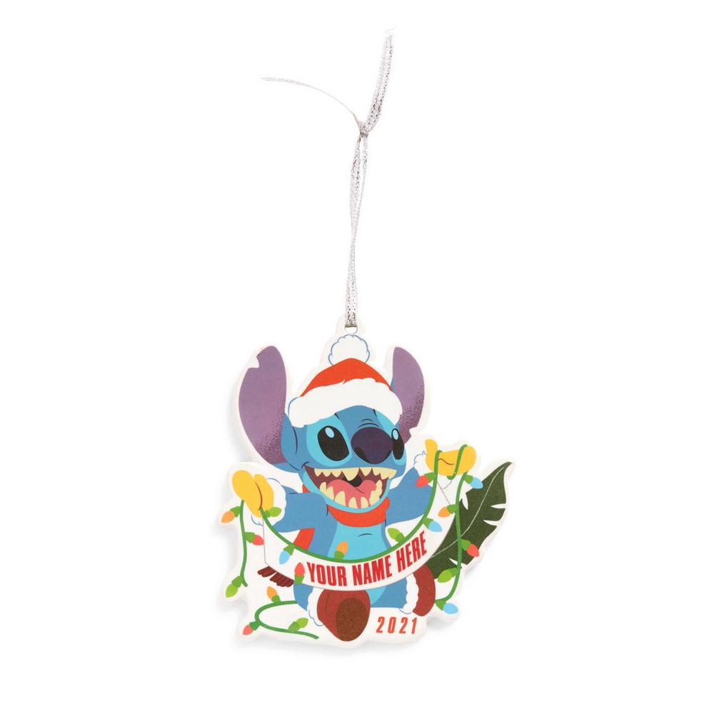 Personalized Stitch Christmas Ornament, Disney Stitch Decor, Stitch Ornament  sold by One-Time Jeanne, SKU 38569807