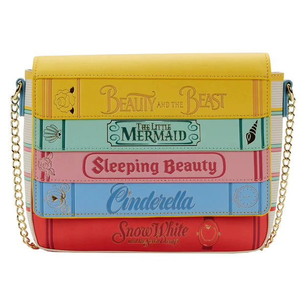 Loungefly Disney Princess Books Classics Crossbody Bag - Happily Shoppe