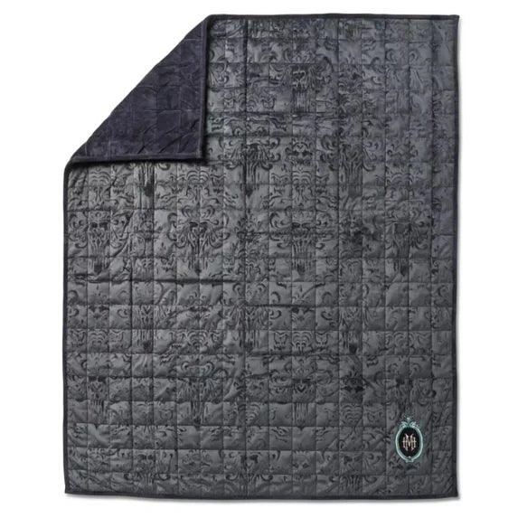 Disney Parks The Haunted Mansion Weighted Throw Blanket – Image 2 | HappilyShoppe