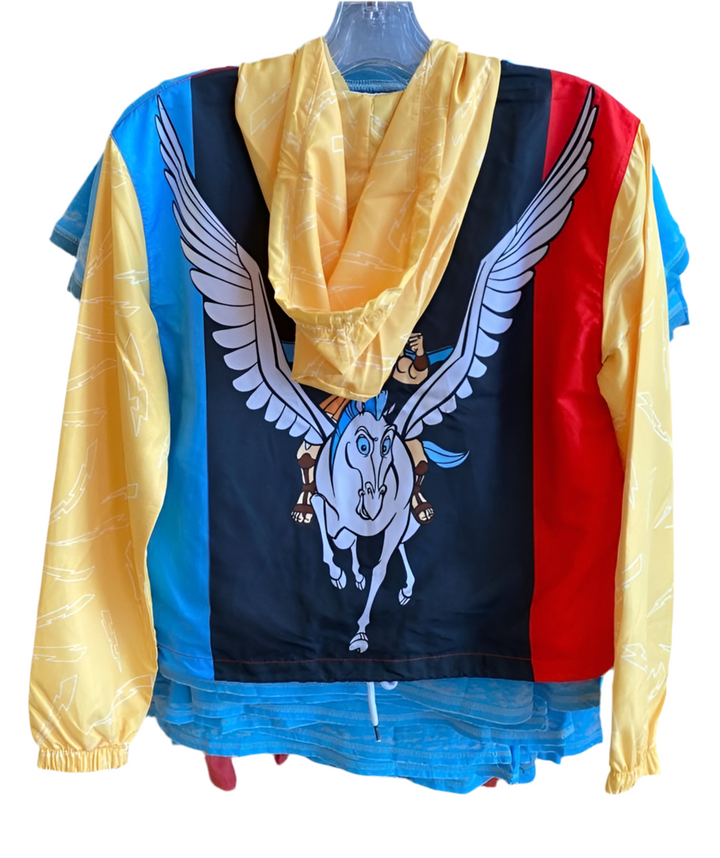 Authentic Disney Parks Hercules Hero Character Women’s Windbreaker Exclusive – Image 3 | HappilyShoppe