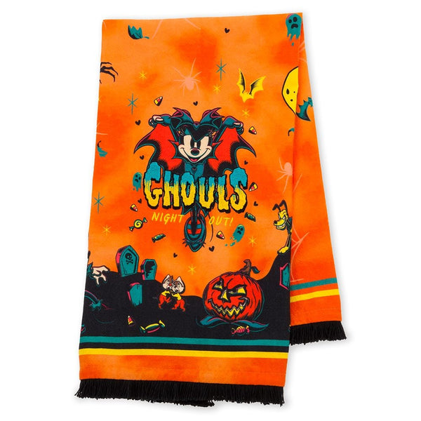 Disney Parks Halloween  Mickey And Friends Ghouls Night Out! Kitchen Towel