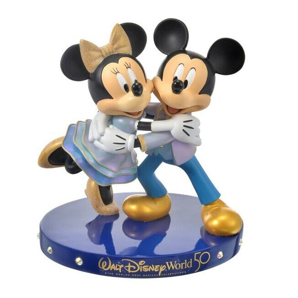 2021 Walt Disney World 50th Anniversary Medium Figure Mickey & Minnie Mouse
