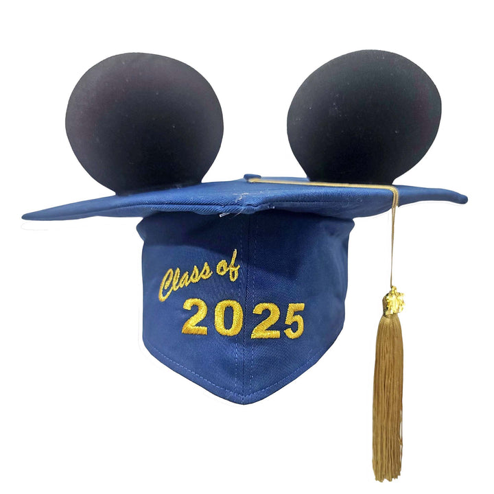 Disney Mickey Ear Hat - Graduation Class of 2025 Mortarboard – Image 1 | HappilyShoppe