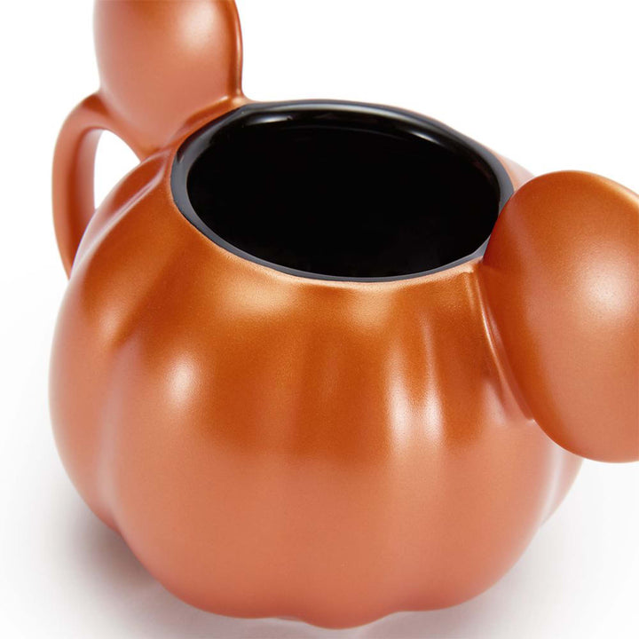 Disney Coffee Mug Mickey Mouse Home Metallic Orange Pumpkin – Image 3 | HappilyShoppe