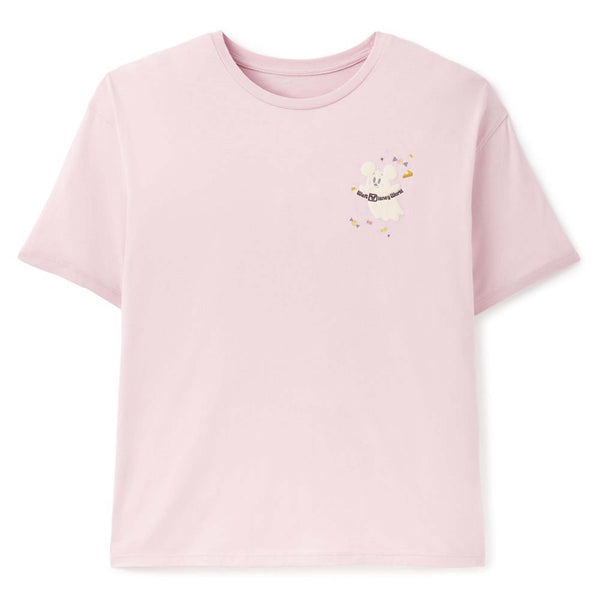 Disney Women's Shirt - Walt Disney World Pastel Minnie Ghost 'Fa-BOO-lous'