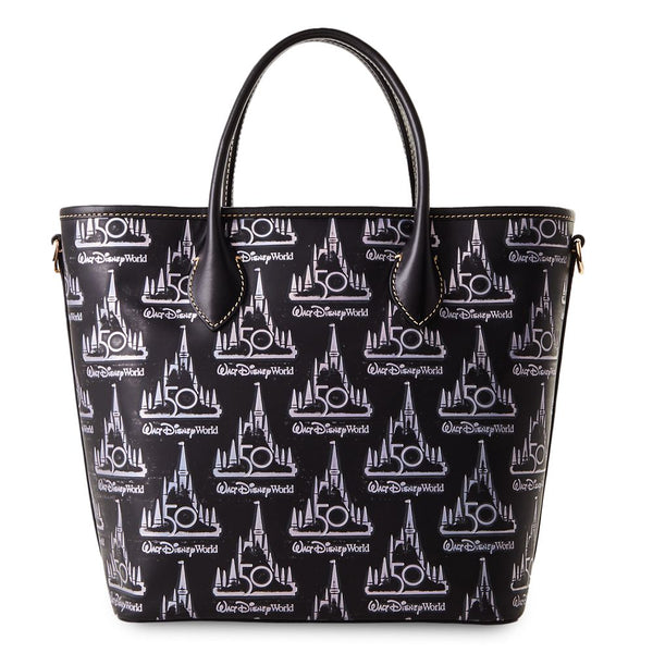 Walt Disney World 50th Anniversary Leather Dooney & Bourke Tote Bag