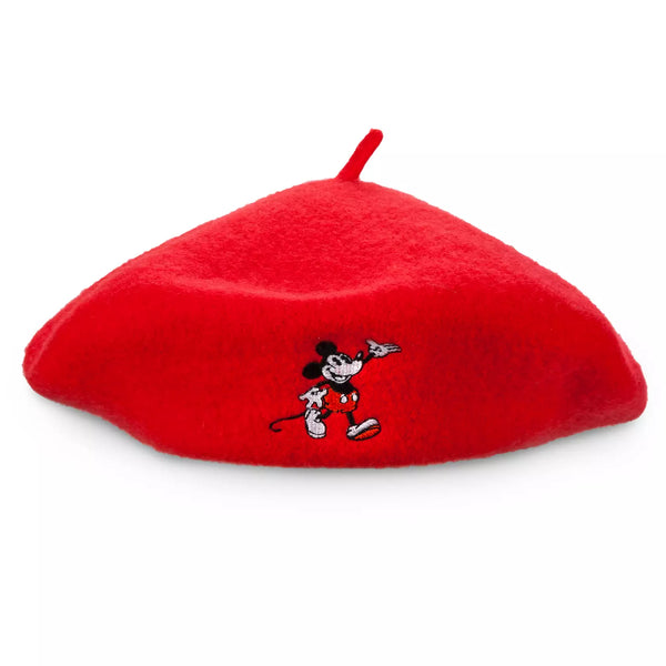 Disney Parks Mickey Mouse Beret for Adults – Disney100