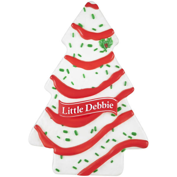 Gemmy Christmas LED Blow Mold Decor Little Debbie Snack Cake Tree