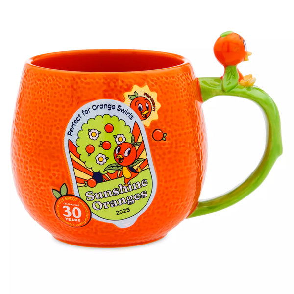 Disney Parks Orange Bird Sculpted Mug EPCOT Flower & Garden Festival 2025 17Oz