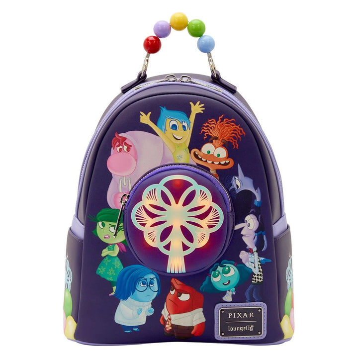Loungefly Inside Out 2 Emotions Light-Up Mini Backpack – Image 2 | HappilyShoppe