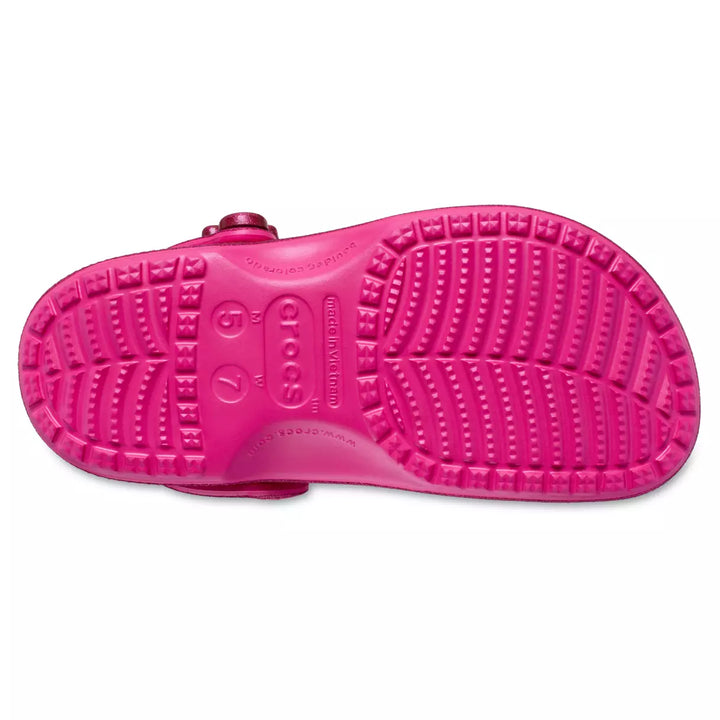 Disney Mickey Mouse Icon Clogs Adults Crocs – Pink Glitter – Image 6 | HappilyShoppe