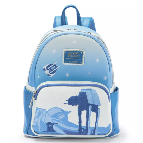 Disney Parks Loungefly Star Wars Hoth Echo Base AT-AT Mini Backpack