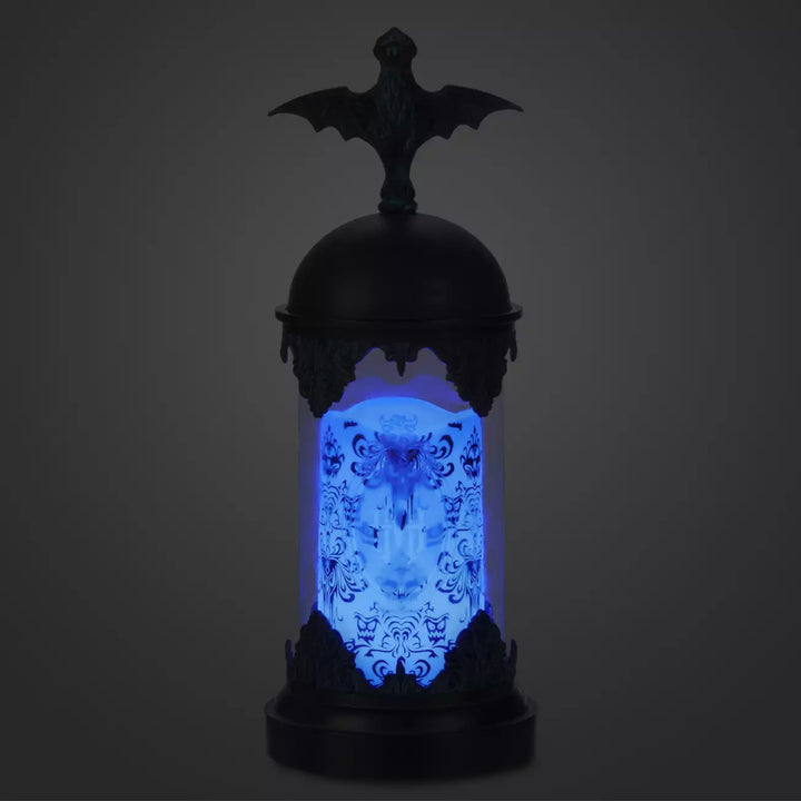 Disney Parks The Haunted Mansion Light-Up Hurricane Candle Set Color Changing – Image 9 | HappilyShoppe