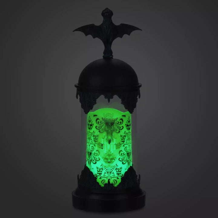 Disney Parks The Haunted Mansion Light-Up Hurricane Candle Set Color Changing – Image 8 | HappilyShoppe