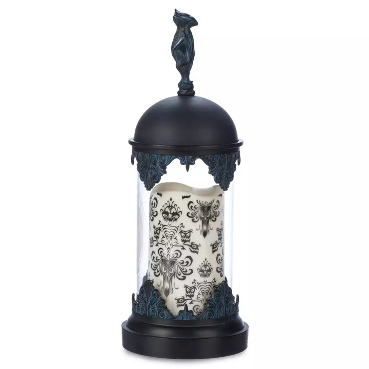 Disney Parks The Haunted Mansion Light-Up Hurricane Candle Set Color Changing – Image 2 | HappilyShoppe