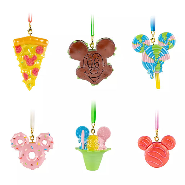 Disney Parks Disney Eats Christmas Ornament Set of 6