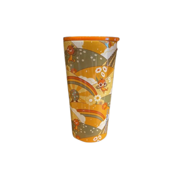 2023 Disney Parks Epcot Flower Garden Festival Orange Bird Tumbler Cup Corkcicle