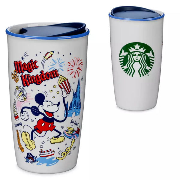 Disney Magic Kingdom Mickey Mouse Porcelain Starbucks® Tumbler
