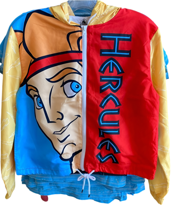 Authentic Disney Parks Hercules Hero Character Women’s Windbreaker Exclusive – Image 4 | HappilyShoppe