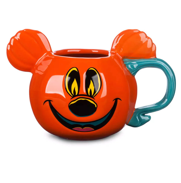 Disney Halloween Pumpkin Mug Coffee Mug Mickey Jack O' Lantern
