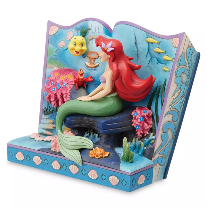Disney The Little Mermaid ''A Mermaid's Tale'' Storybook Figure by Jim Shore – Image 4 | HappilyShoppe
