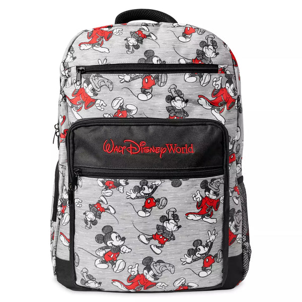 Disney World Parks Mickey Mouse All Over Sketch Backpack Bag