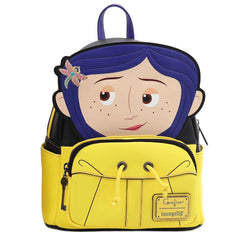 Loungefly Coraline Raincoat Cosplay Mini Backpack