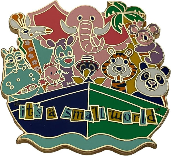 Disney Parks It's a Small World Animals Pin