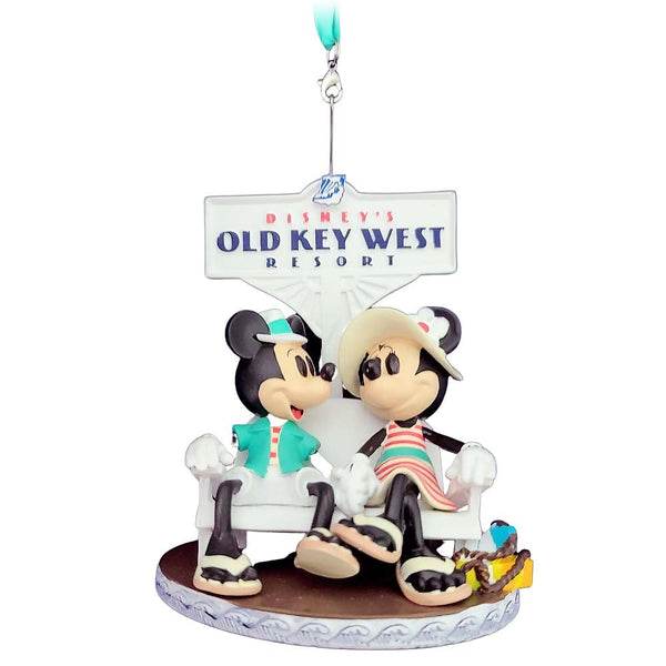 Disney’s Old Key West Resort Mickey And Minnie Christmas Ornament