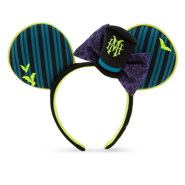 Disney The Haunted Mansion Glow-In-The Dark Minnie Ears Headband