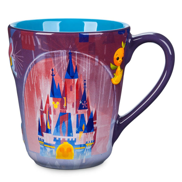 Disney Parks Joey Chou Cinderella Castle Magic Kingdom Stitch Coffee Mug