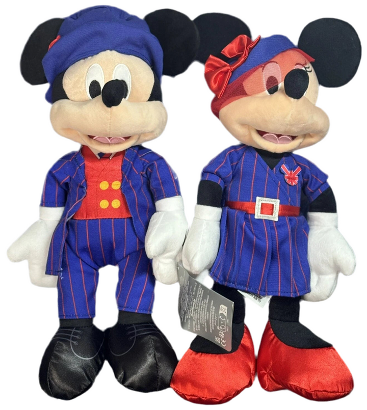 Disney Parks Epcot World Showcase UK Pavilion London Mickey & Minnie Plush – Image 1 | HappilyShoppe