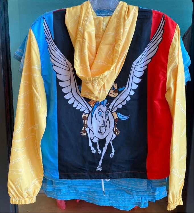 Authentic Disney Parks Hercules Hero Character Women’s Windbreaker Exclusive – Image 2 | HappilyShoppe