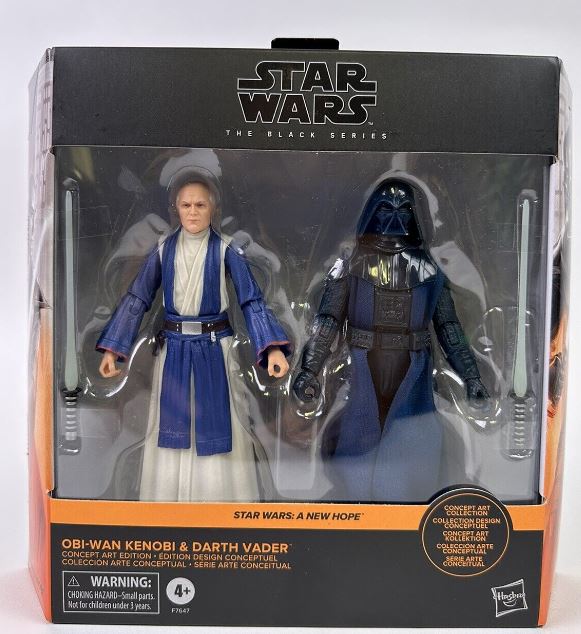 Star Wars The Black Series Obi-Wan Kenobi & Darth Vader Two Pack Figures Set