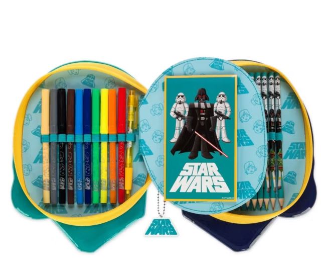 Disney Parks Millennium Falcon Zip-Up Stationery Kit, Star Wars School Supplies – Image 2 | HappilyShoppe