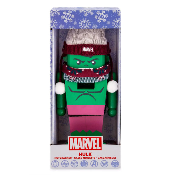 Disney Marvel Avengers Hulk Smash Christmas Holiday Nutcracker Figure