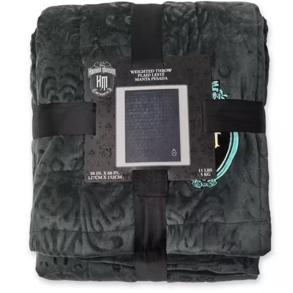 Disney Parks The Haunted Mansion Weighted Throw Blanket – Image 1 | HappilyShoppe