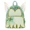 Disney Loungefly Tinker Bell Sequin Holiday Mini Backpack – Image 1 | HappilyShoppe