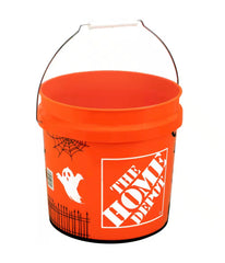 Home Depot Halloween 2 Gallon Trick or Treat Pumpkin Buckets | Viral TikTok Candy Pails | Sets of 2, 3, 4 or 5