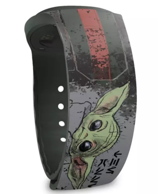 Disney Magicband Plus - Star Wars The Mandalorian - Grogu - Black