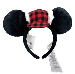 Disney Parks Epcot World Showcase Canada Plaid Hat Mickey Mouse Ears Headband