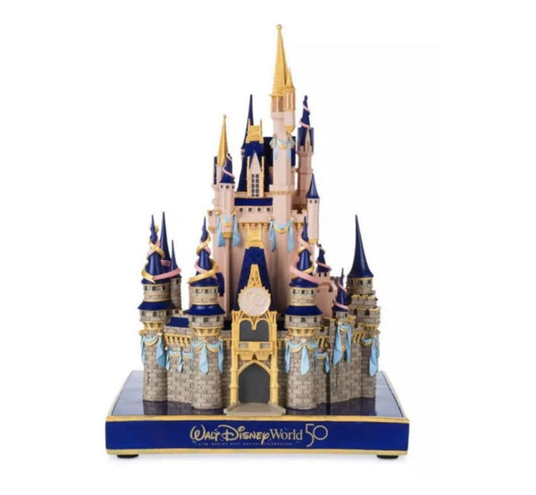 Disney Figure Walt Disney World 50th Anniversary Cinderella Castle