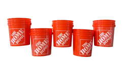 Home Depot Mini Bucket Set of 5