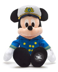 Disney Cruise Line Captain Mickey Mouse Small Plush Toy