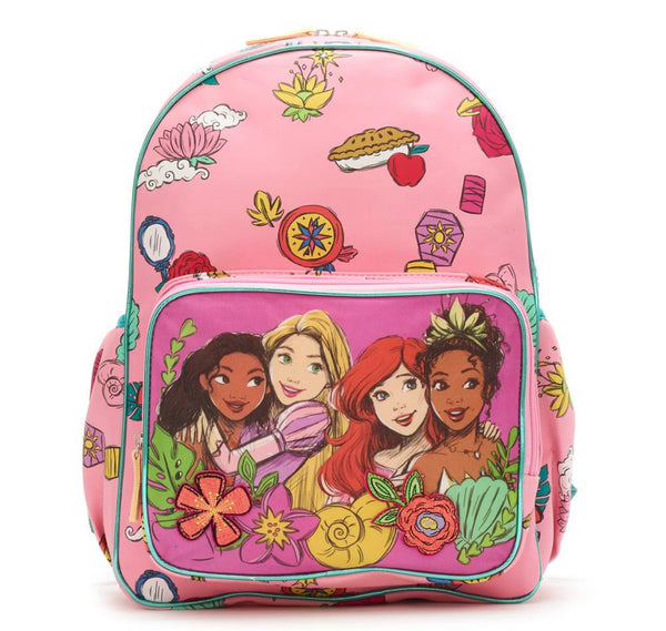 Disney Parks Backpack Princesses Moana Rapunzel Ariel Tiana