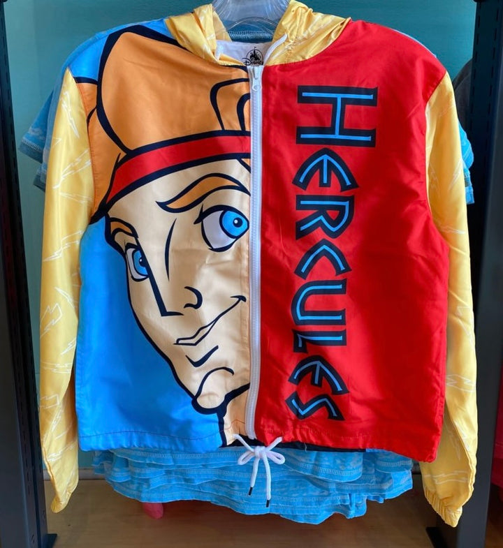 Authentic Disney Parks Hercules Hero Character Women’s Windbreaker Exclusive – Image 6 | HappilyShoppe